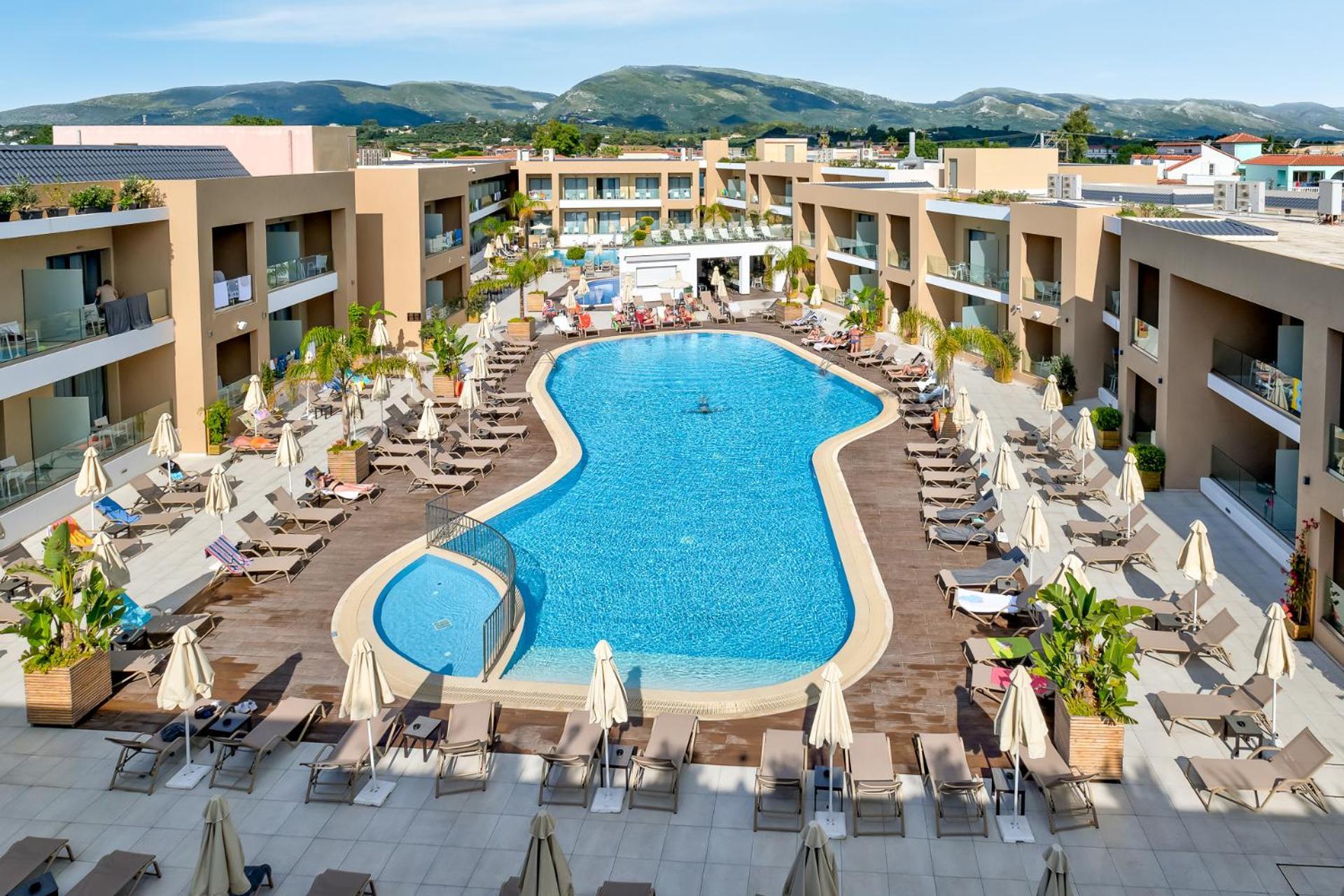 White Olive Elite Laganas Hotel ภายนอก รูปภาพ